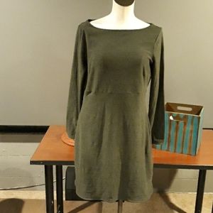 Toad&Co Green Heathered Dress